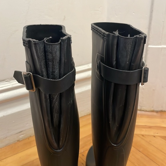 HUNTER Original Tall Rain’Boots - size 8 - Picture 9 of 11